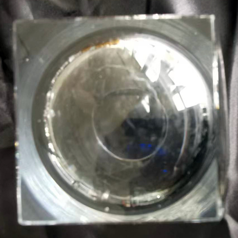 奥尔特K9加工水晶玻璃杯喷砂内雕工艺日用玻璃制品玻璃杯摆件